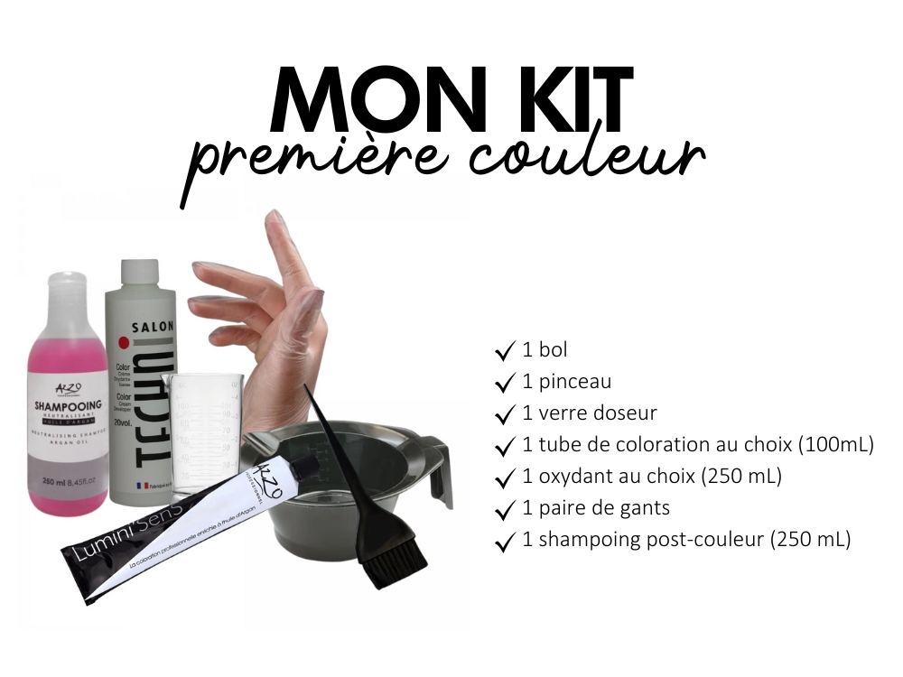 Kit coloration professionnelle